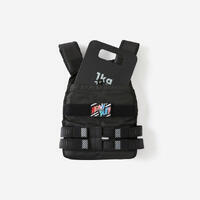 Gilet lesté de musculation ajustable - 6 à 10kg