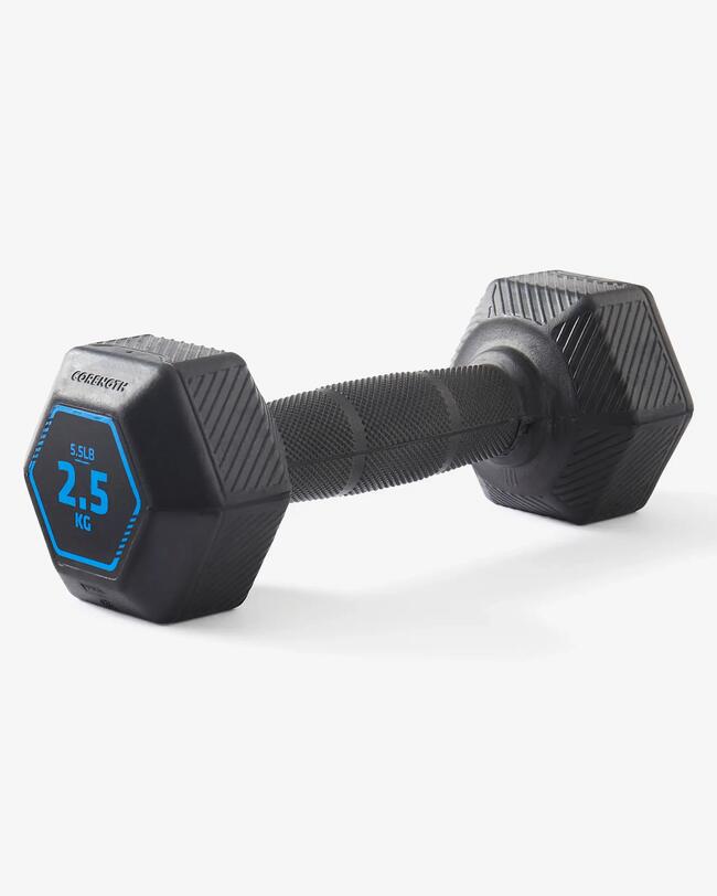HALTÈRE HEXAGONAL DE CROSS TRAINING 2,5 KG