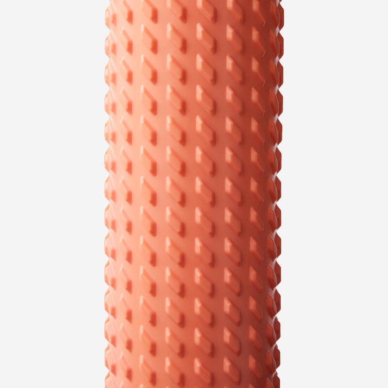 Faszienrolle Massage hart - Foam Roller koralle