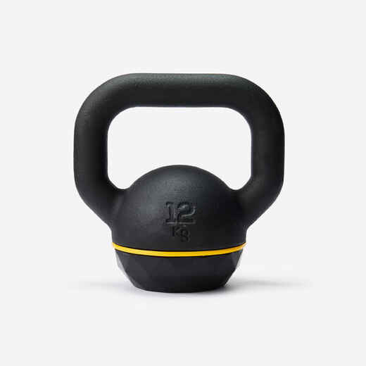 
      KETTLEBELL HIERRO FUNDIDO + BASE GOMA 12 KG
  