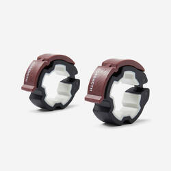 Pair of Weight Training Disc Collars - 28 mm