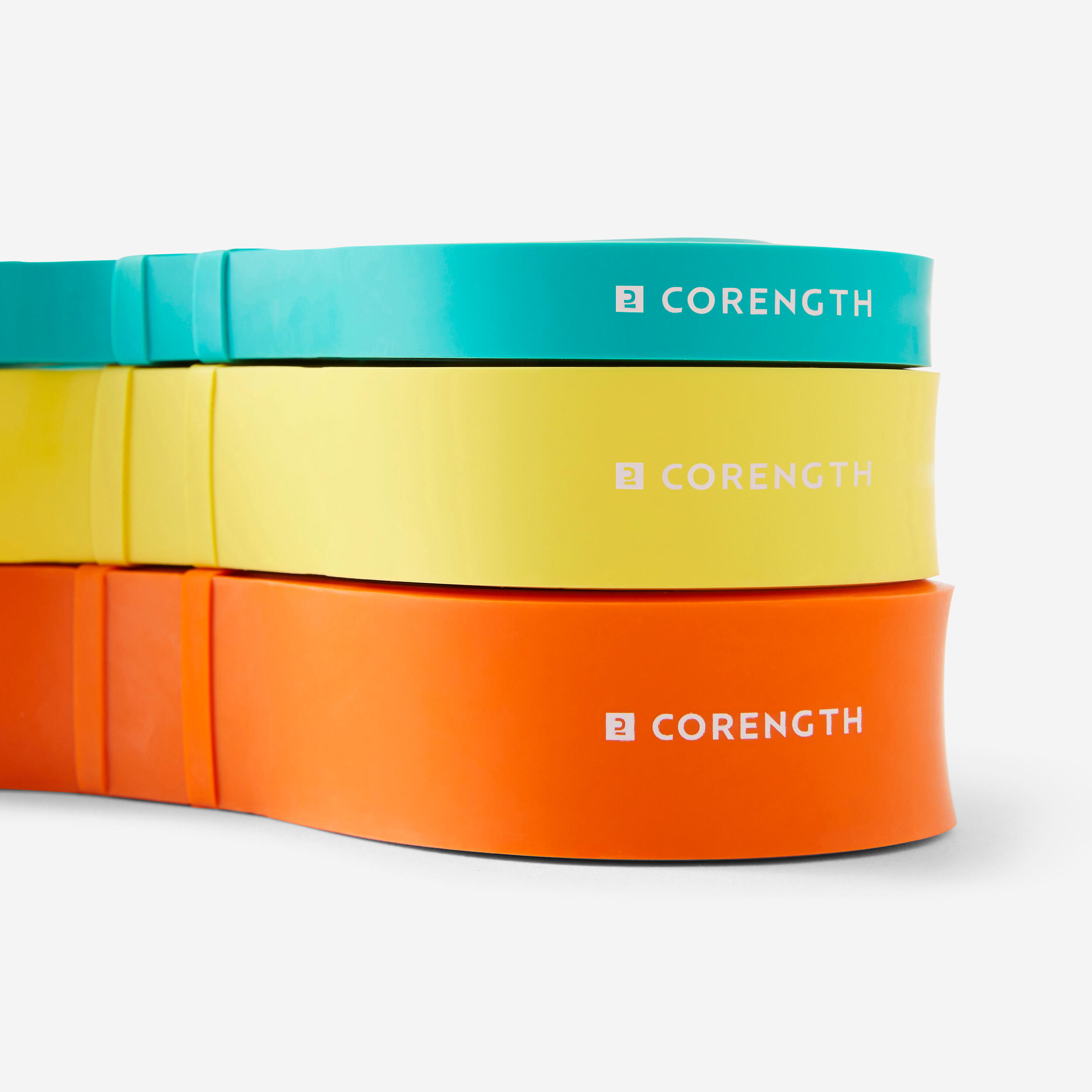 Elastic Training High Resistance Bands, Set of 3 -15, 25 and 35kg