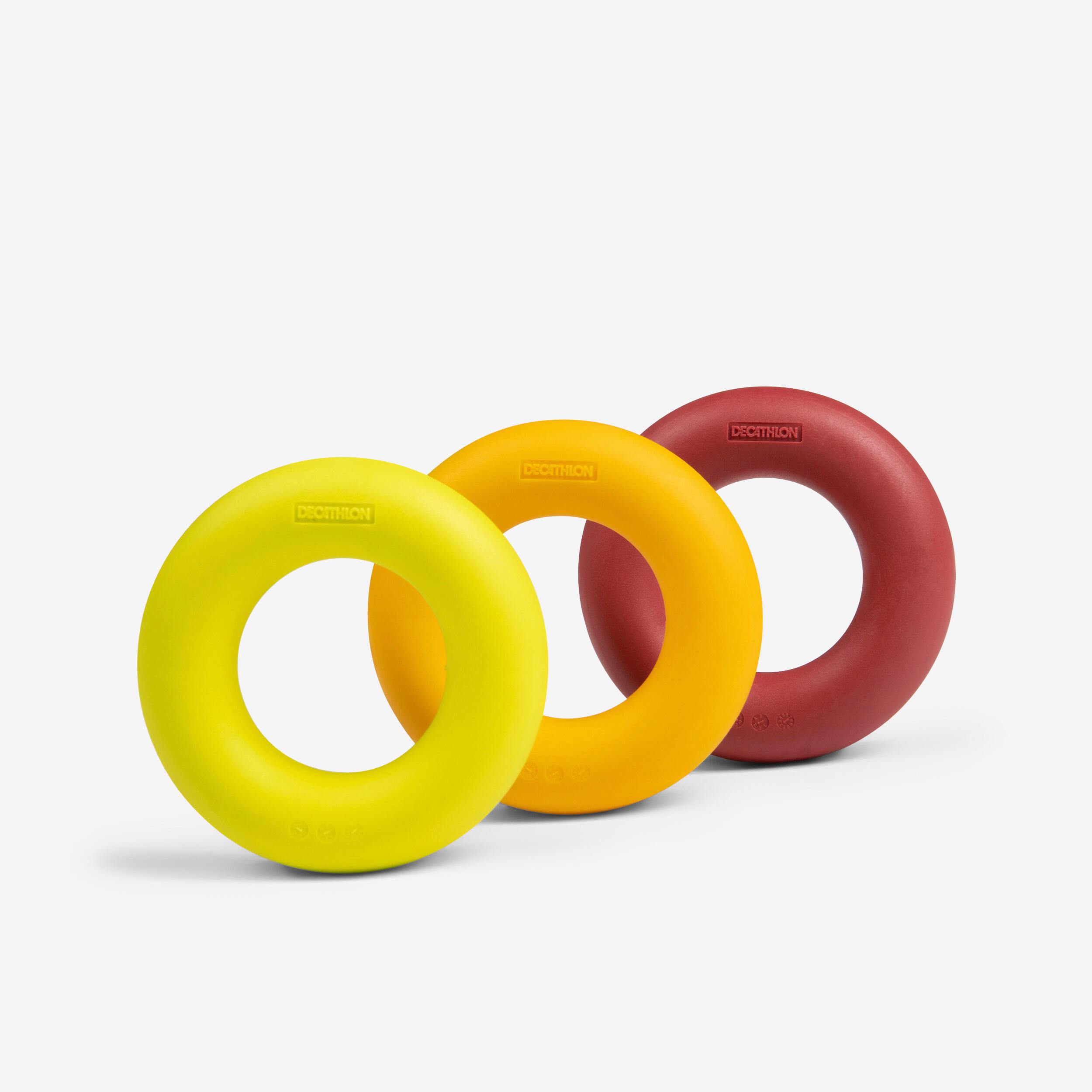 Handgrip light resistance ring 11kg - yellow