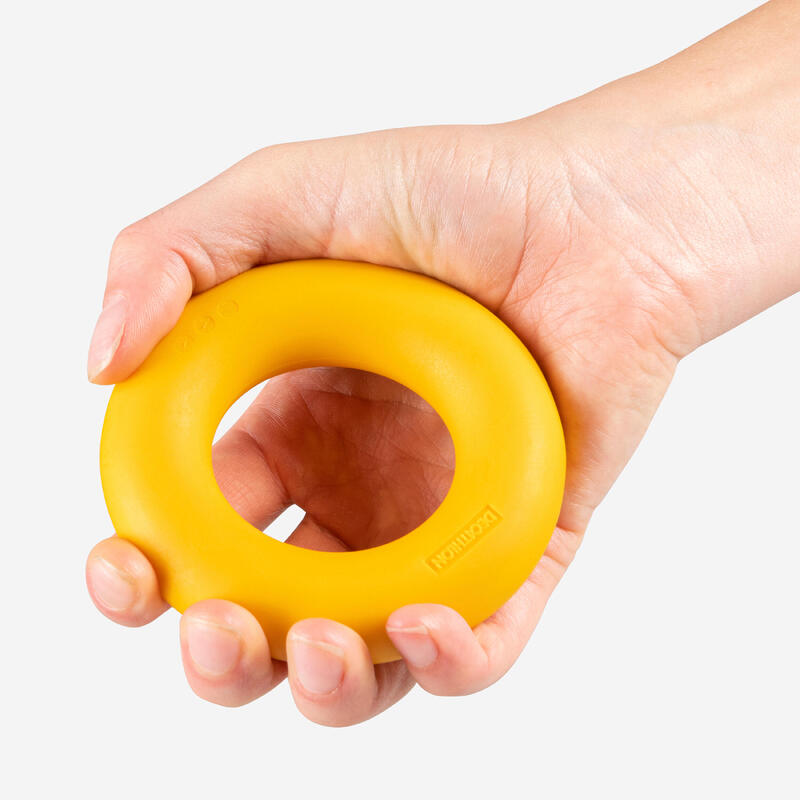 Handgrip ring de musculation résistance moyenne 25kg - orange