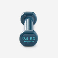 PAIRE D'HALTÈRES FITNESS 2*0,5 KG - BLEU MARINE