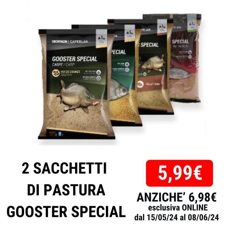 Pastura GOOSTER SPECIAL tutti pesci stagno 1 kg