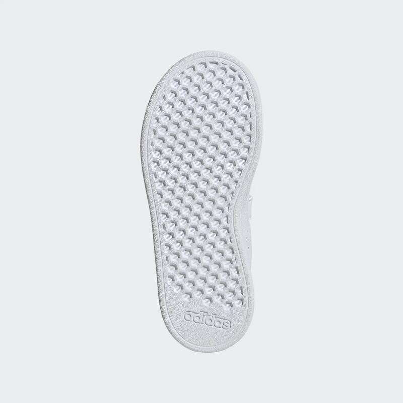 Calçado de Desporto com Banda Autoaderente Criança ADVANTAGE Branco/Verde