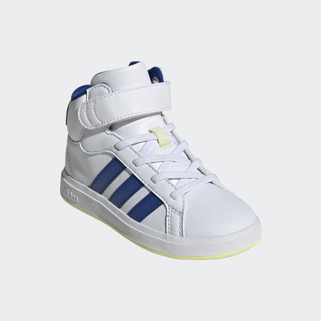 Detské tenisky Adidas Grand Court Mid modré