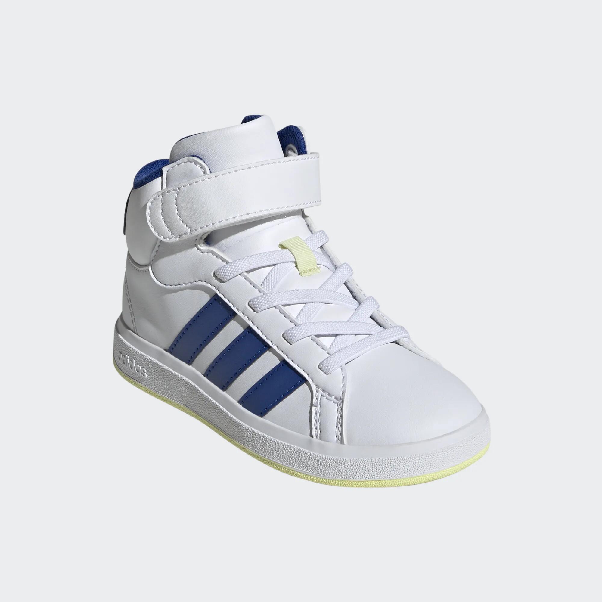 Chaussure adidas GRAND COURT MID enfant - bleu 2/6