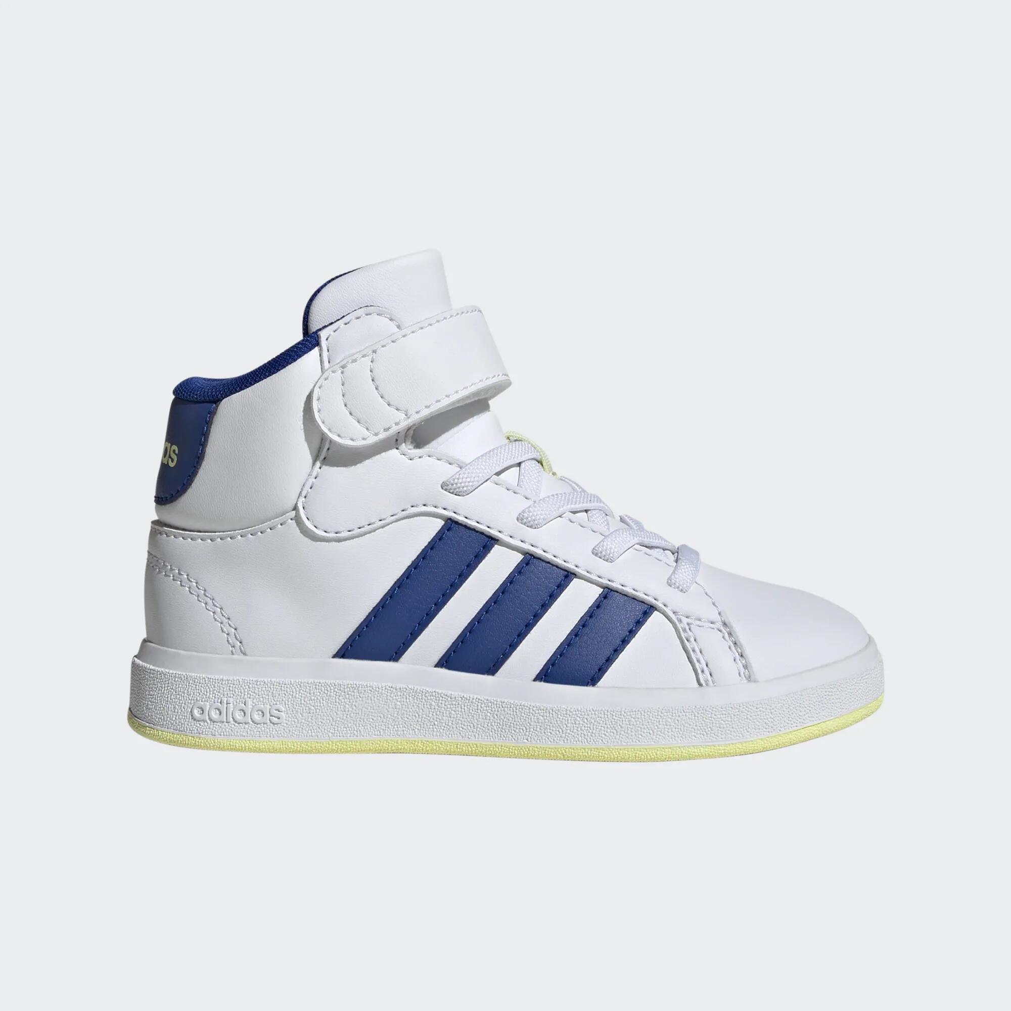 Chaussure adidas GRAND COURT MID enfant - bleu 6/6