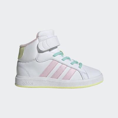 Zapatillas Adidas Grand Court Mid Niños Rosa