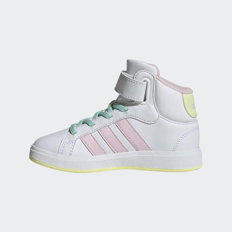 Încălțăminte Educație fizică ADIDAS GRAND COURT MID Roz Copii 