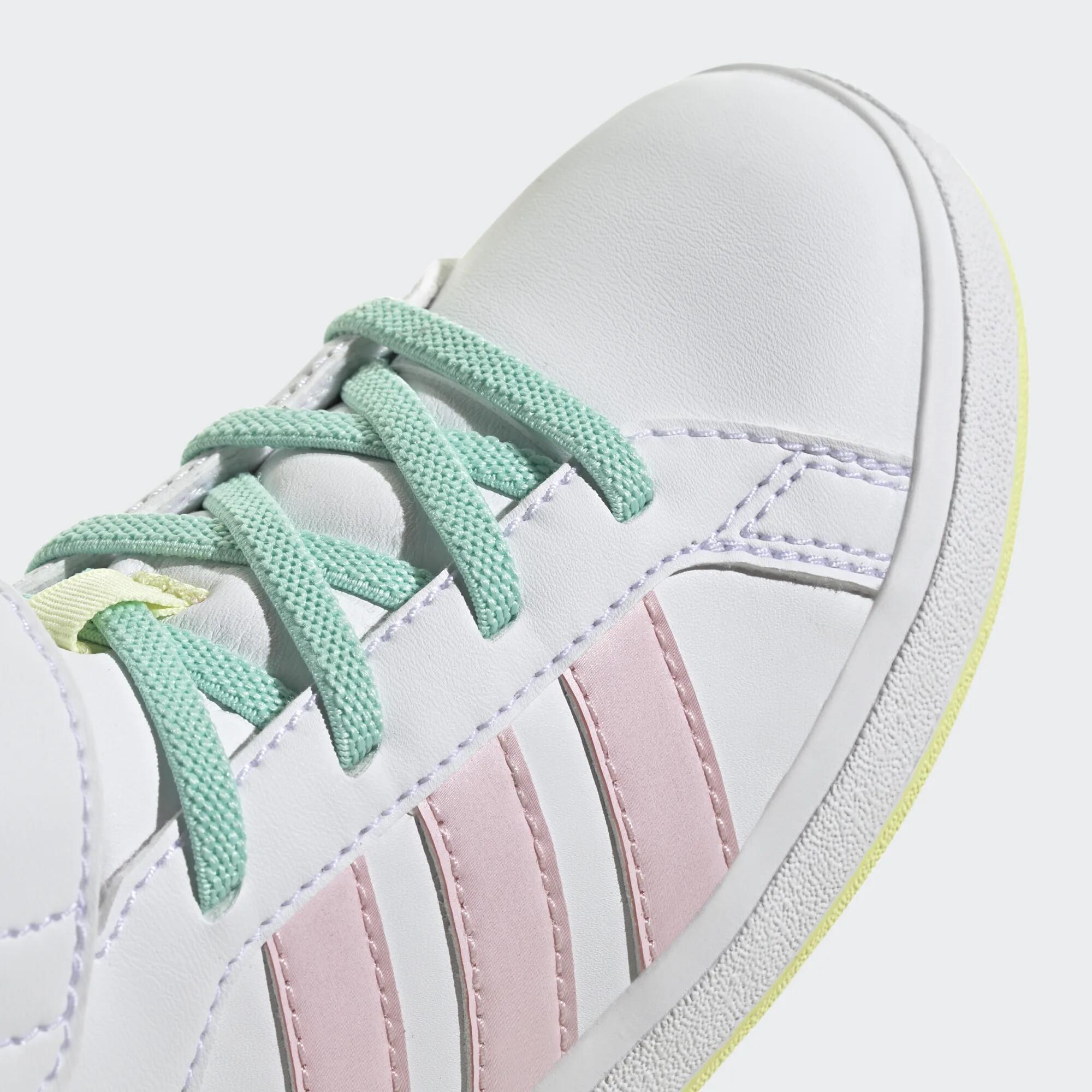 Seconde vie - Chaussure adidas GRAND COURT MID enfant - rose 3/6