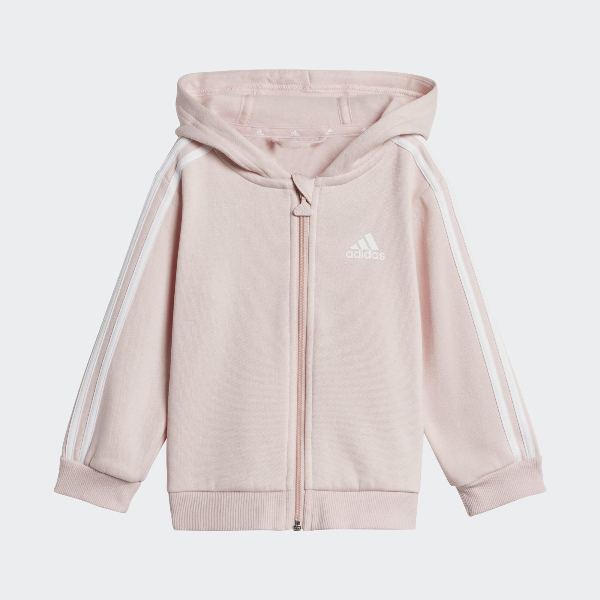 Adidas Tuta 3 strisce bambino - rosa