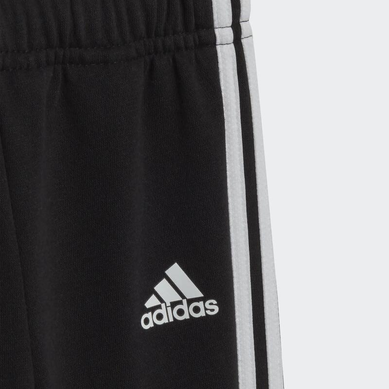 Tuta ADIDAS bambino ginnastica leggera 3 strisce nera da 1 a 5/6 anni