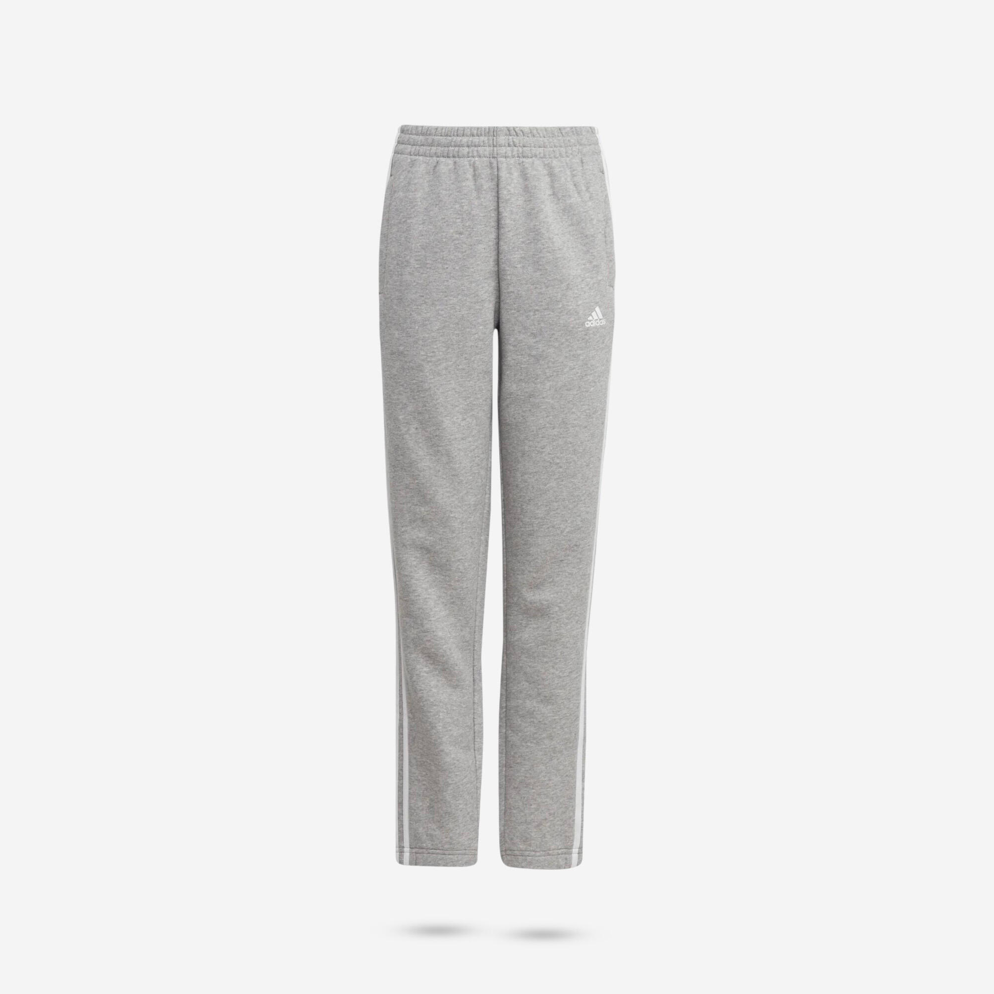 Pantalon de trening educație fizică ADIDAS Gri băieți