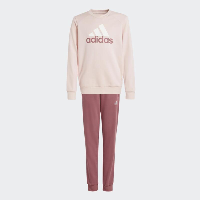 Tuta ADIDAS bambina ginnastica leggera rosa