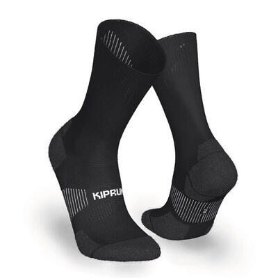 Calze running mid sottili RUN 900 nere