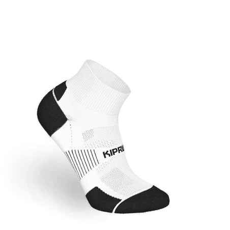 ECO-DESIGN RUN900 MID FINE RUNNING SOCKS - WHITE