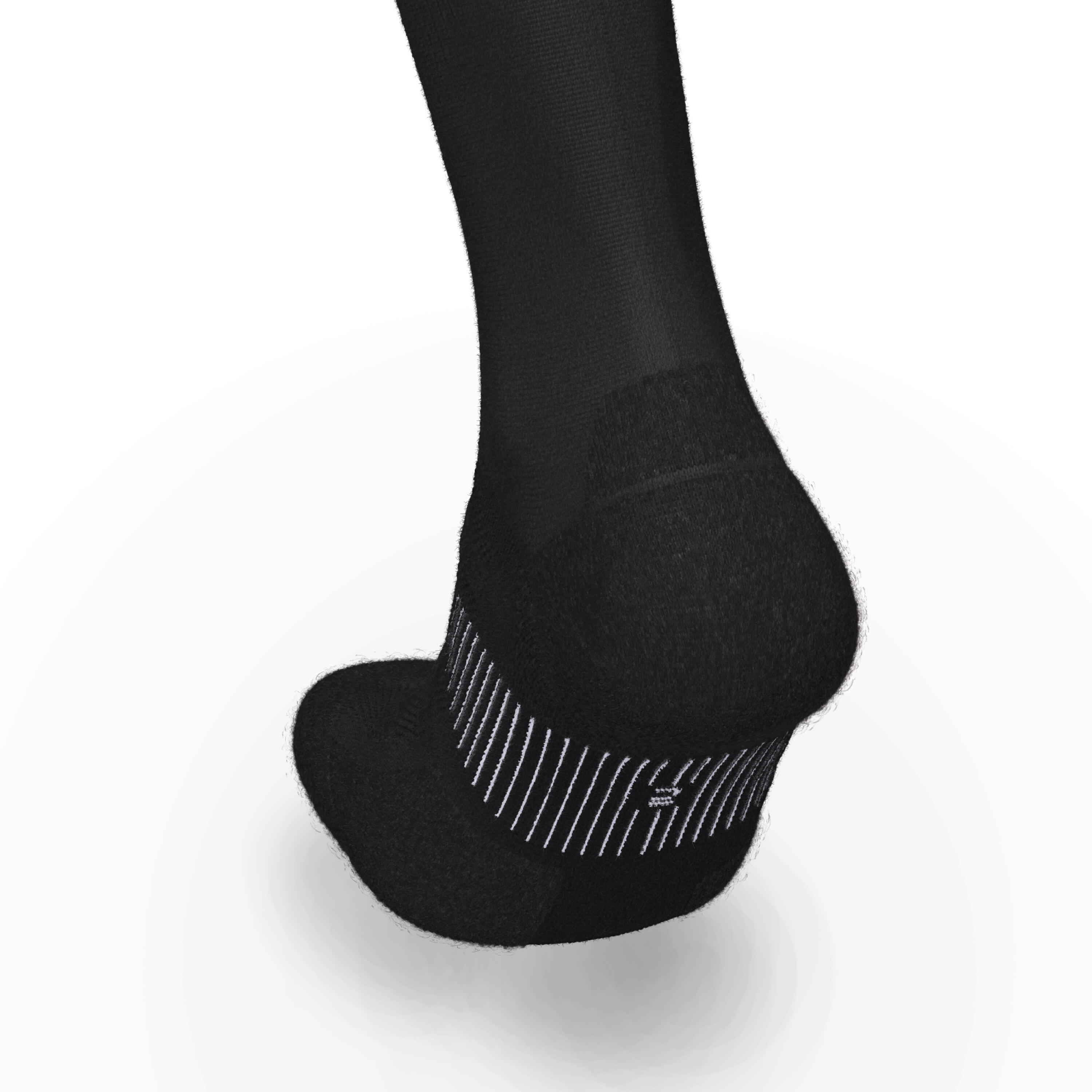 RUNNING MID-CALF FINE SOCKS - RUN 900 BLACK 3/5