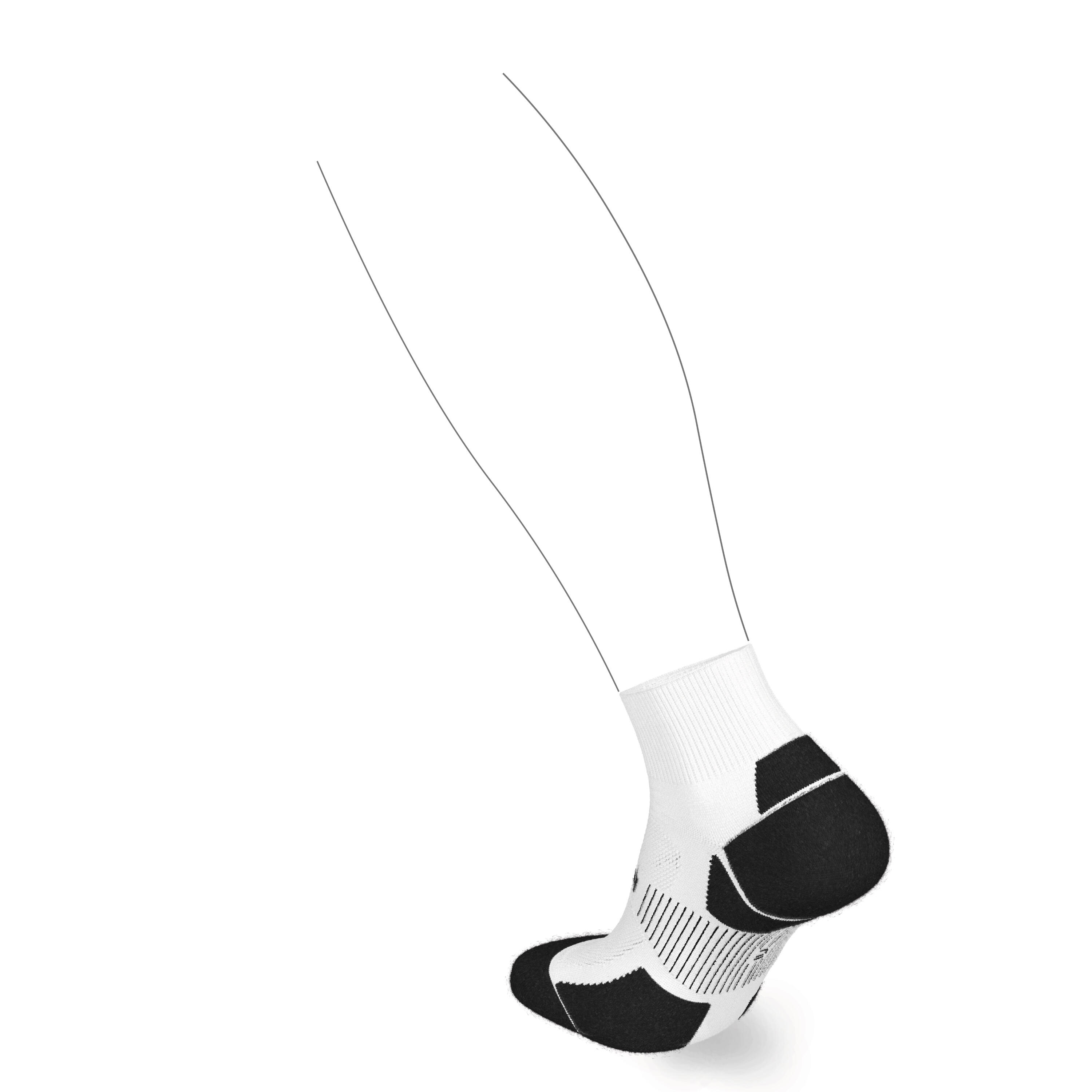 CHAUSSETTES DE RUNNING RUN900 FINES MID 2/5