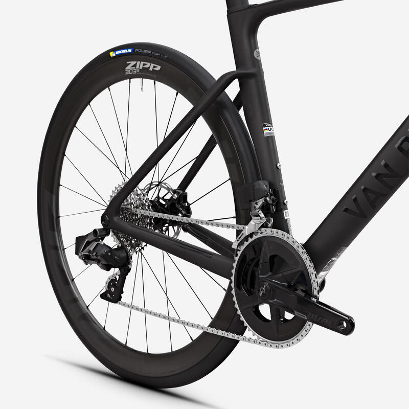 Bici da corsa RCR RIVAL AXS ROUTE ZIPP 303 Sensore di potenza Quarq RAW