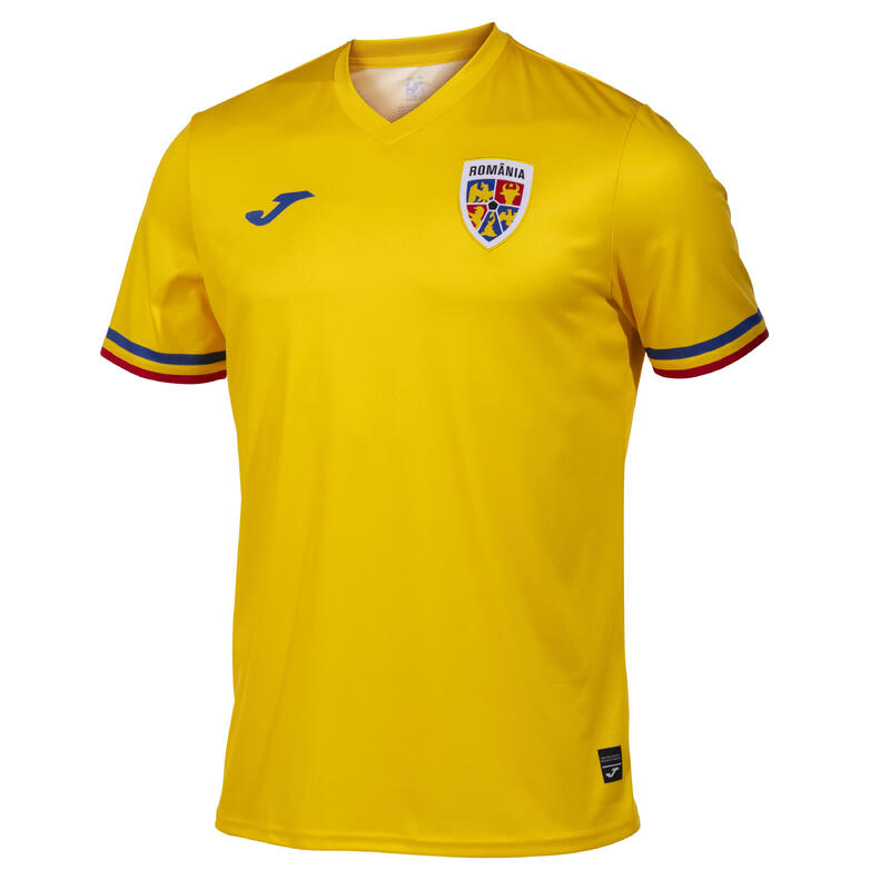 Tricou Oficial Suporter Fotbal Galben Adulți