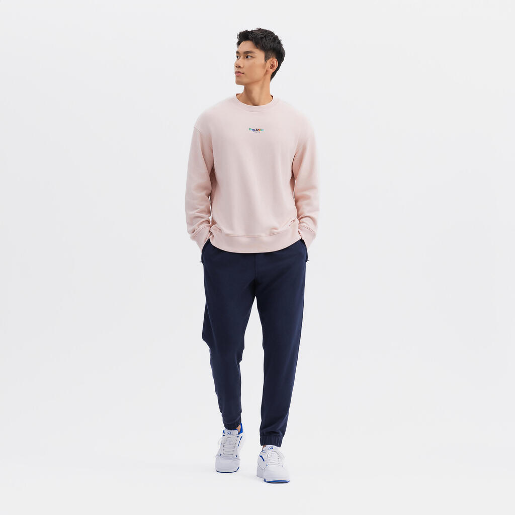 Pantalon d’Entraînement Zippé pour Homme 500 - Vert Kaki