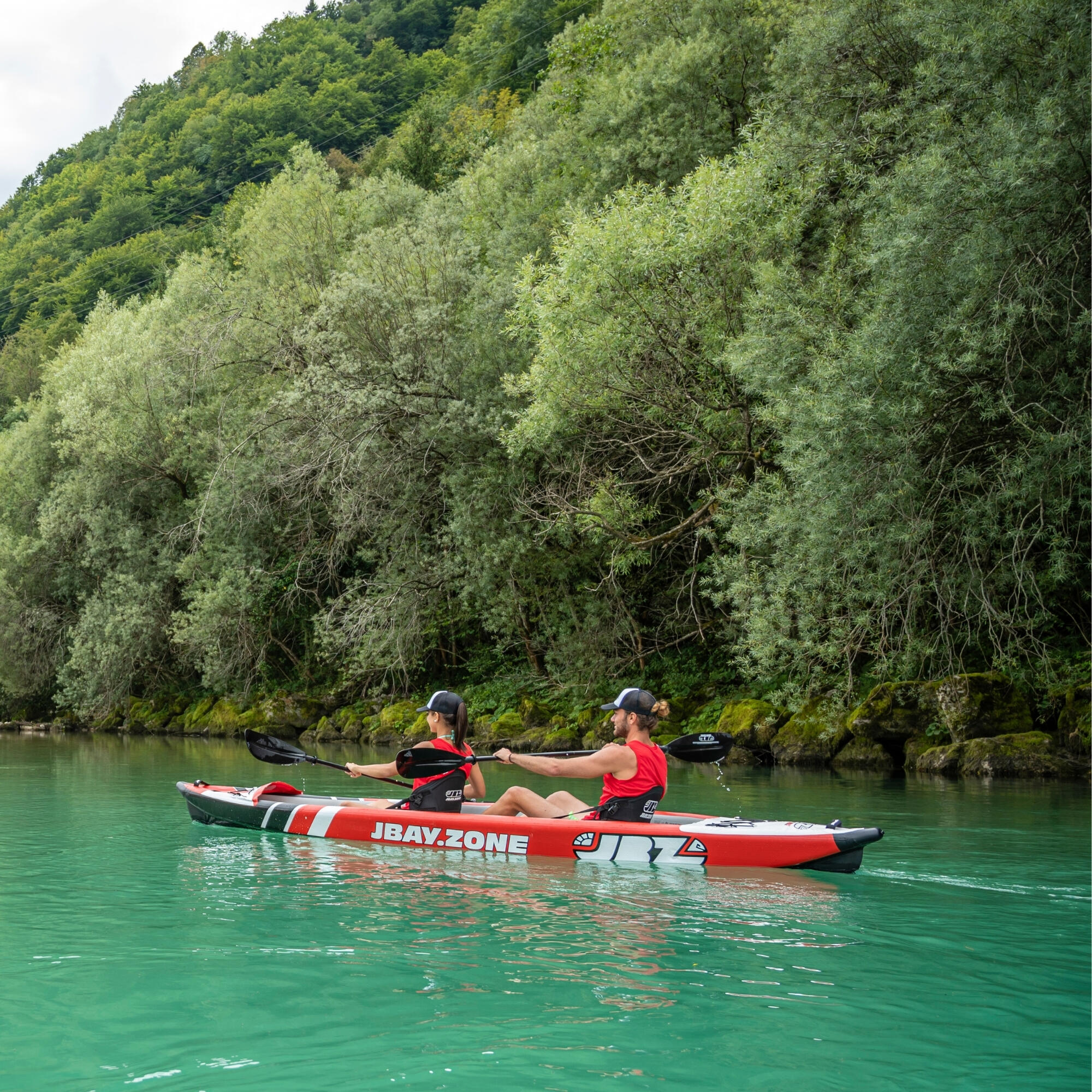 Kayak 425 gonfiabile 2 posti JBay con accessori 20/21