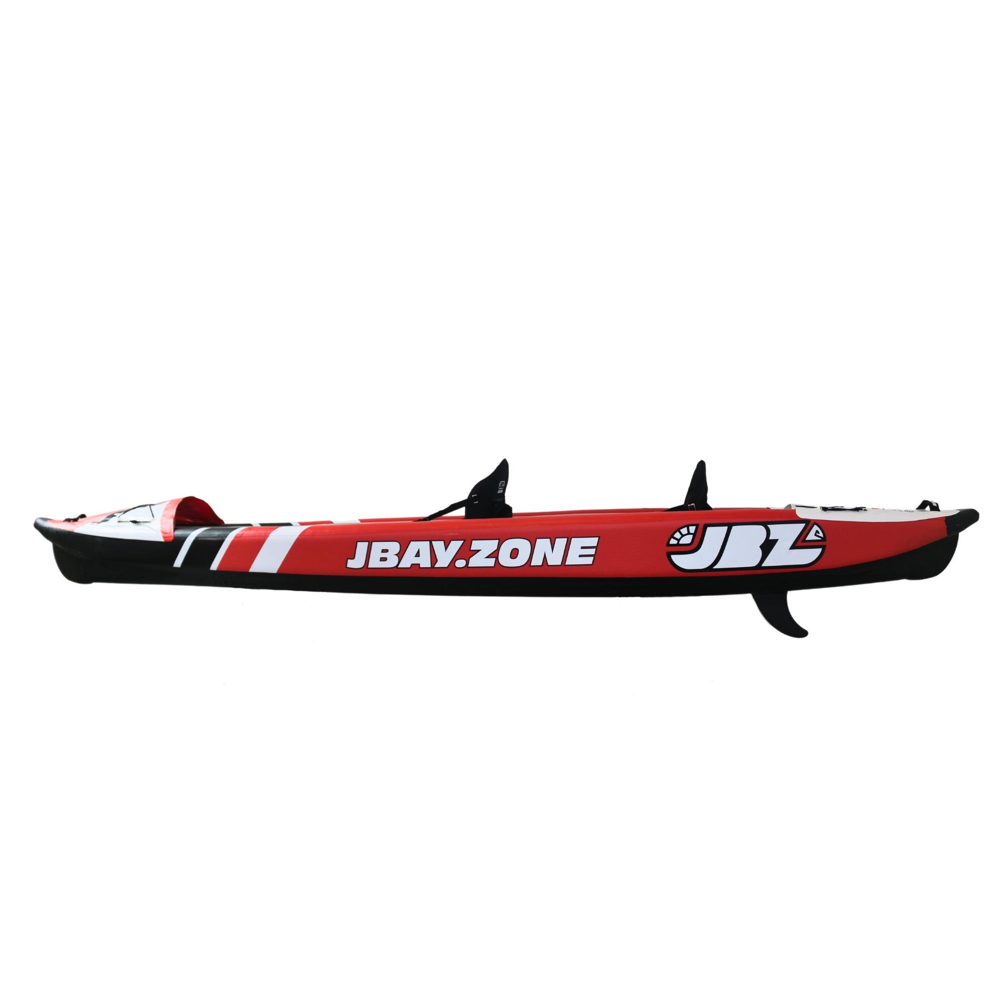 Kayak 425 gonfiabile 2 posti JBay con accessori 4/21