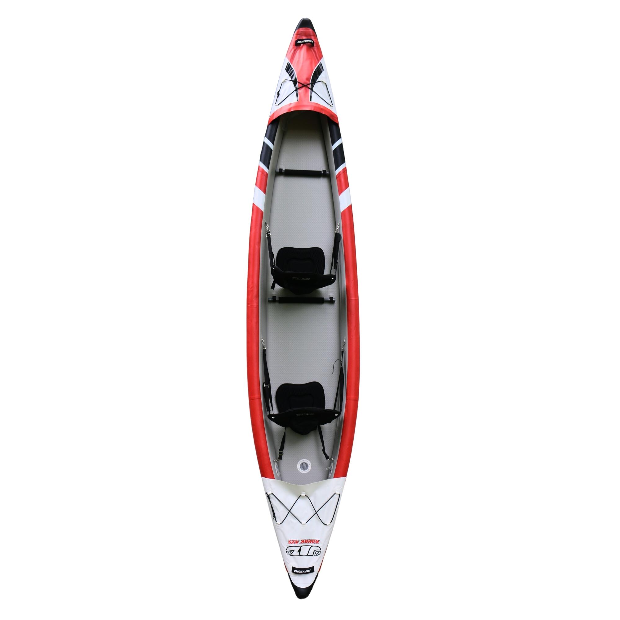 Kayak 425 gonfiabile 2 posti JBay con accessori 2/21