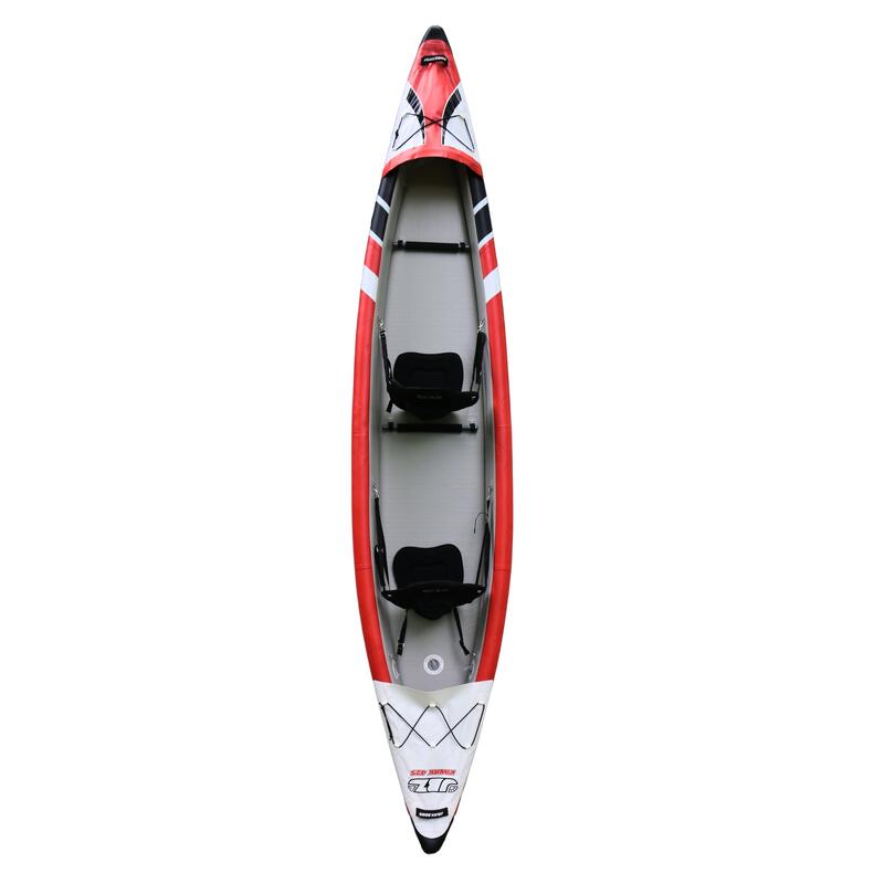 Kayak gonfiabile 2 posti JBay 425 con accessori