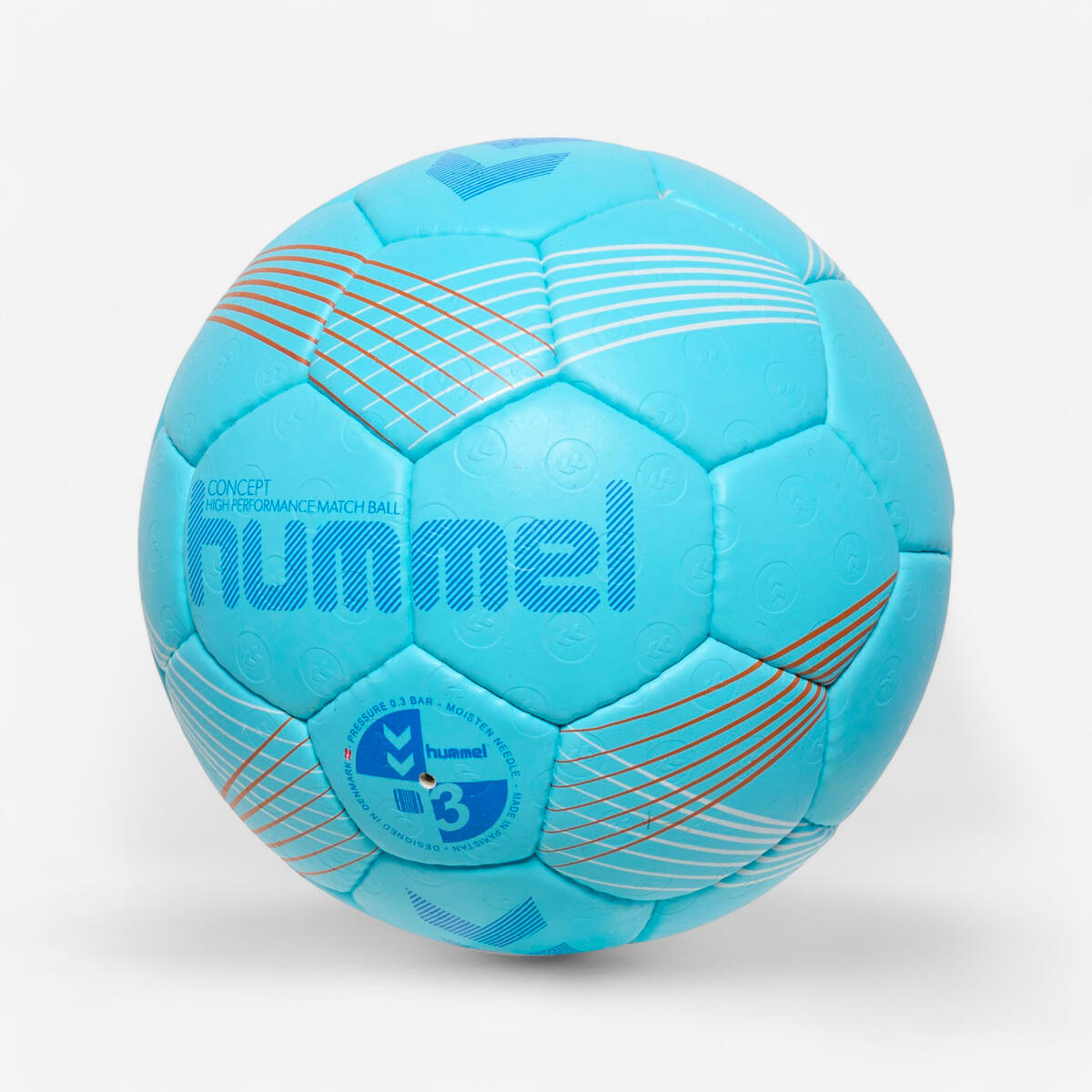 Ballon de handball Taille 3 - Hummel concept bleu