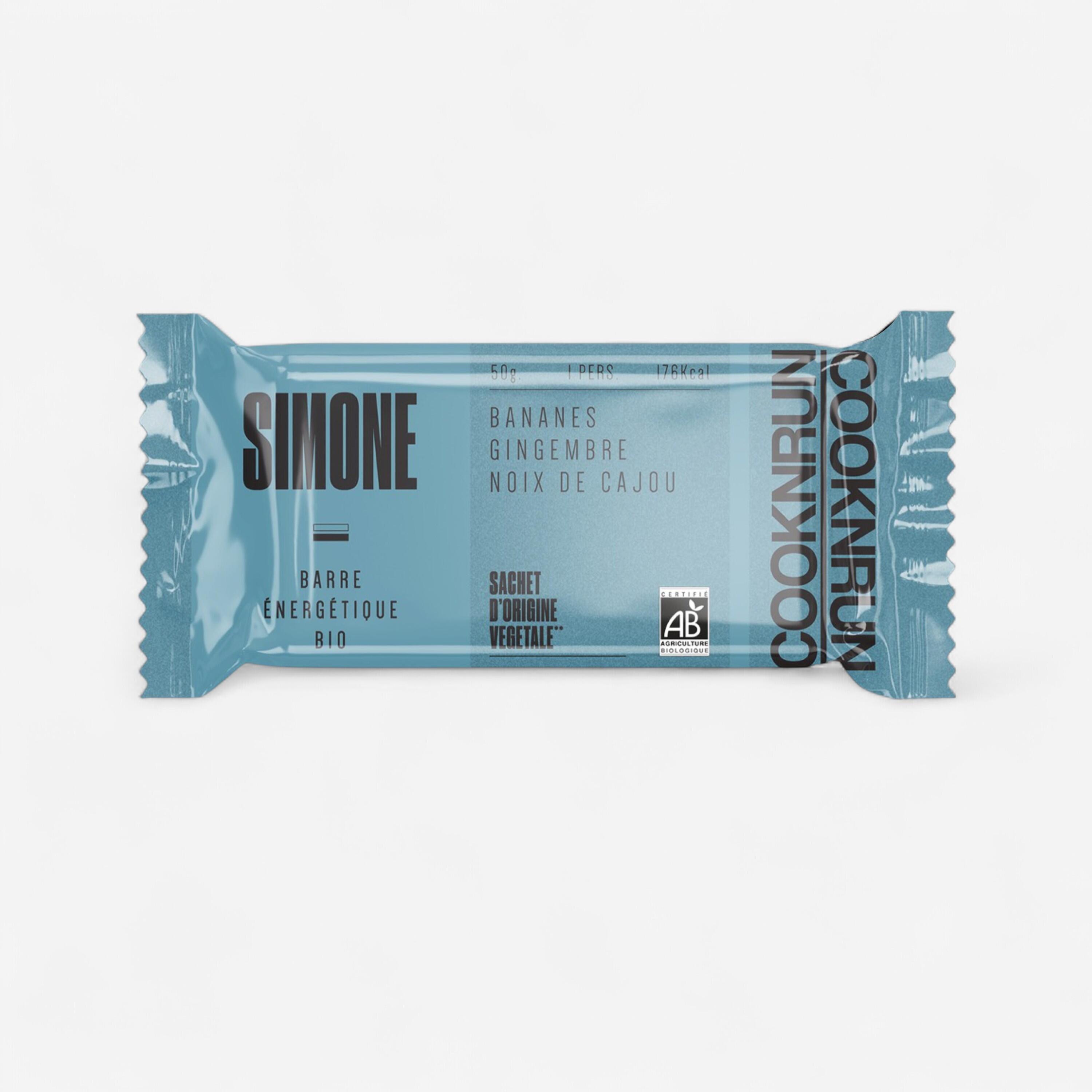 Barre énergétique bio banane et gingembre, 3 x 50g 2/2