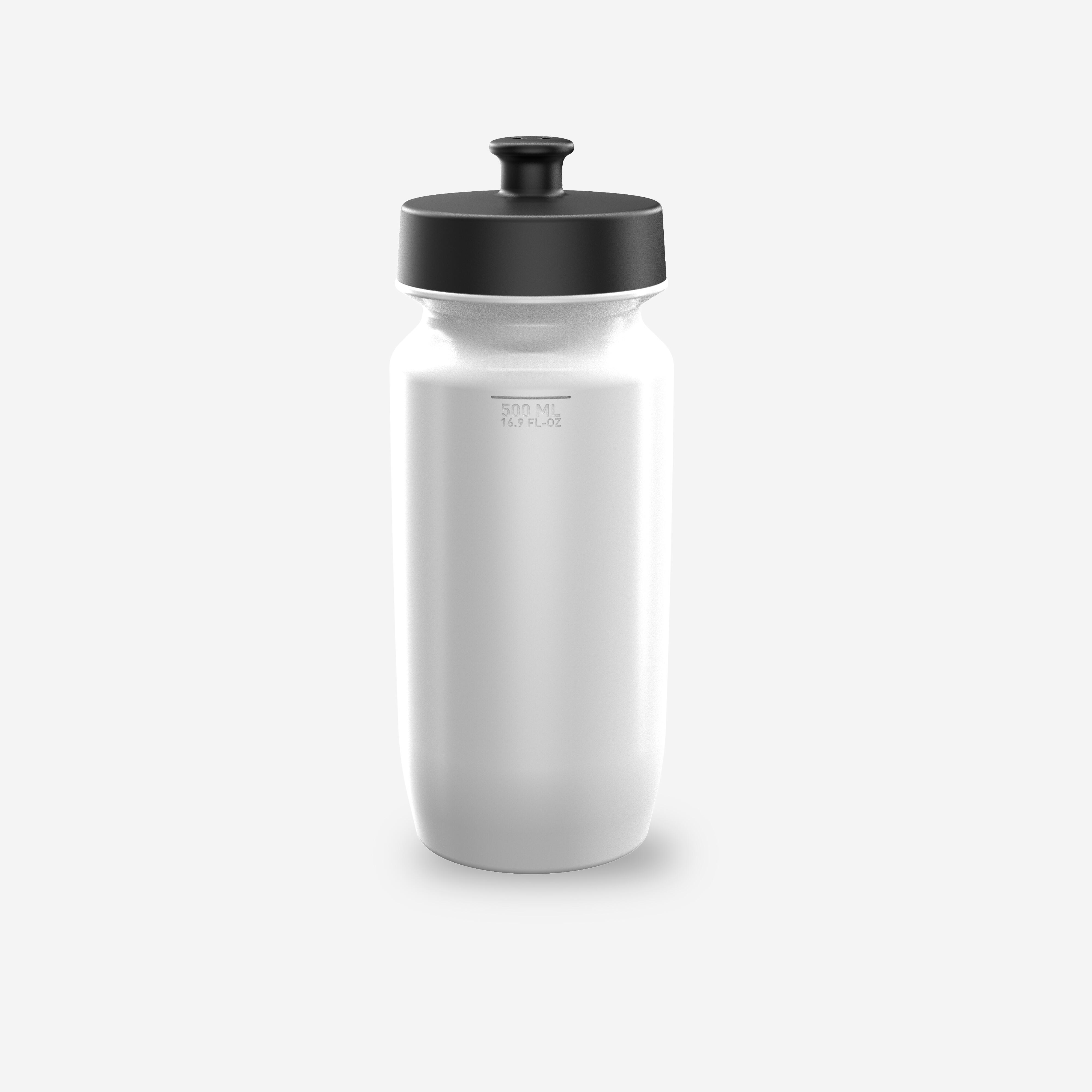 550 ml Water Cycling Bottle - Essential White - DECATHLON