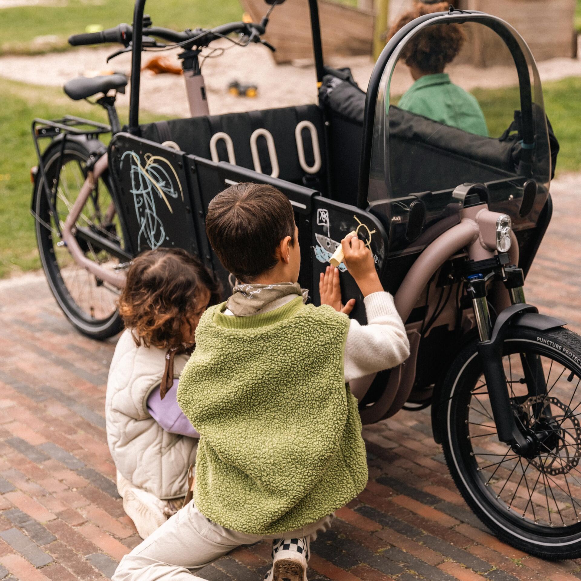 Imaginer un vélo cargo pratique, sécure et cosy 