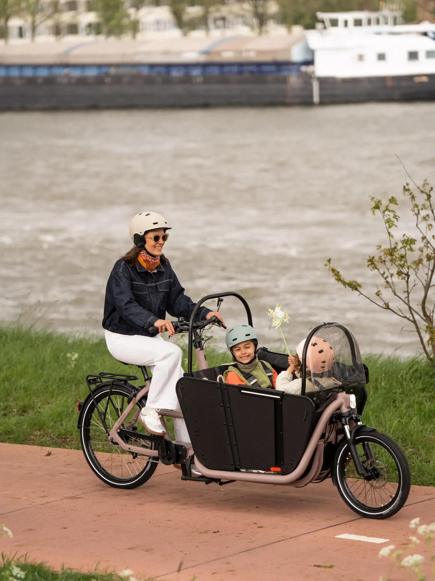 Imaginer un vélo cargo pratique, sécure et cosy 