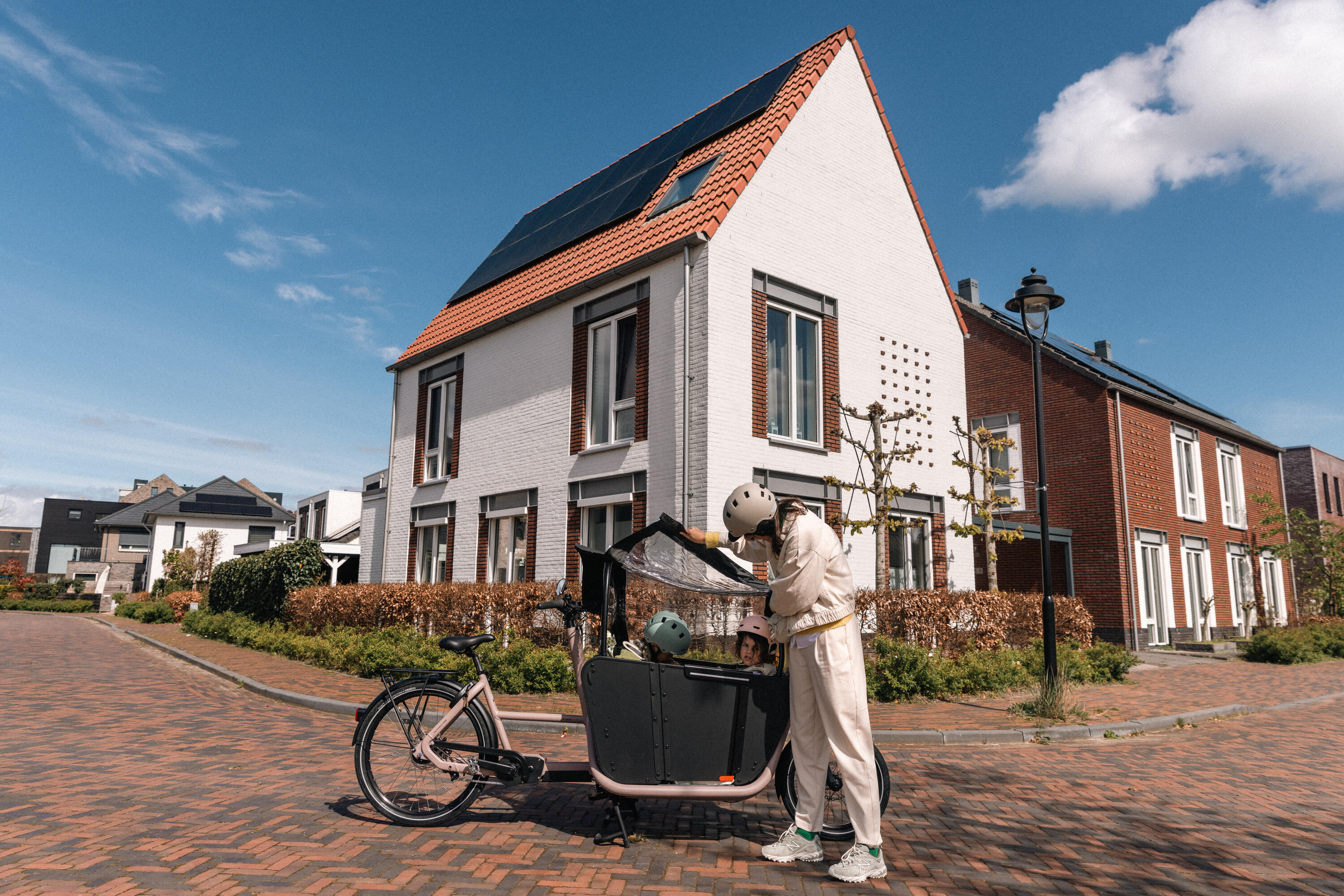 Velo cargo electrique biporteur famille f900e jaune 24/29