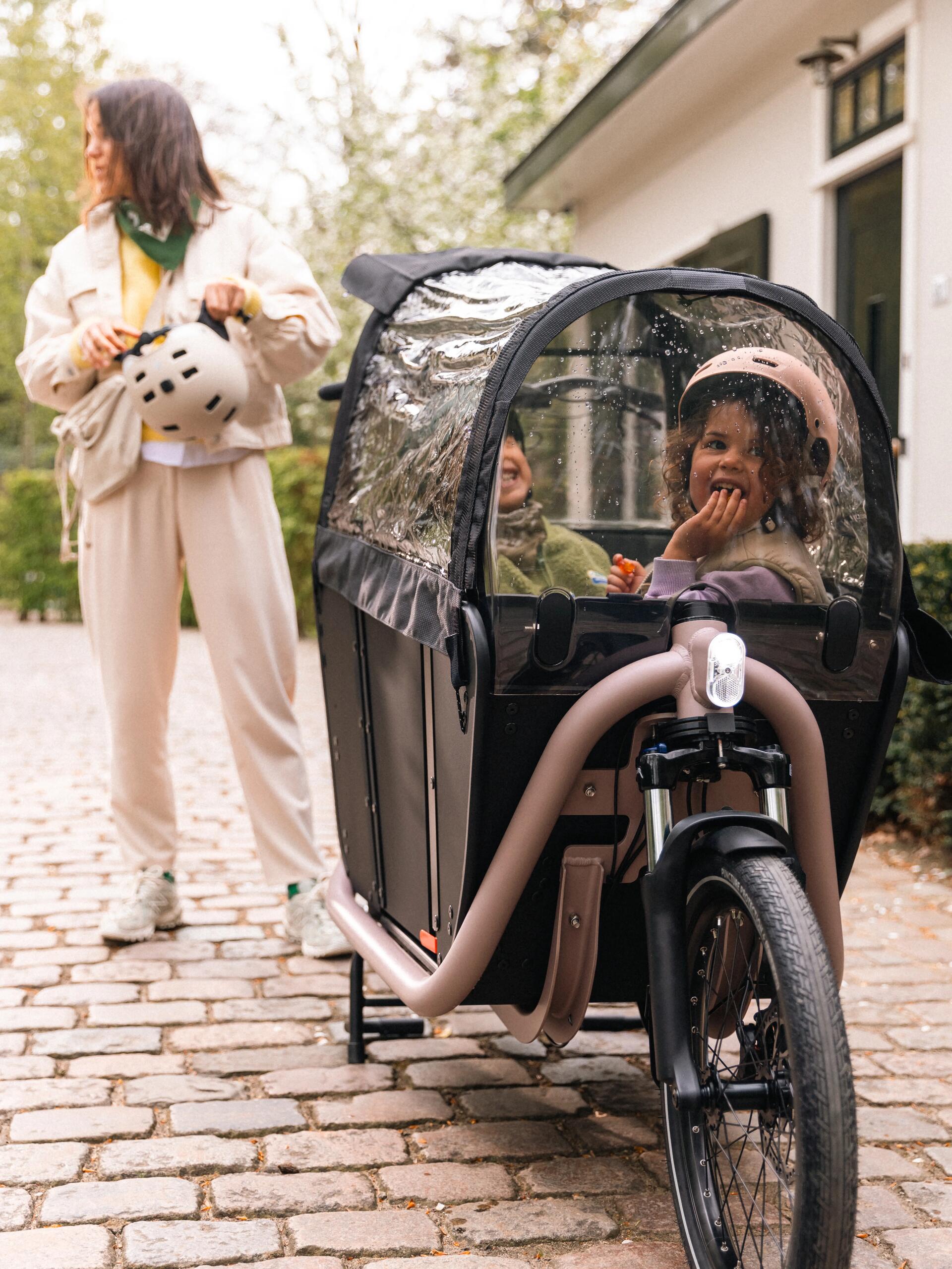 Una bici cargo pratica, sicura e confortevole