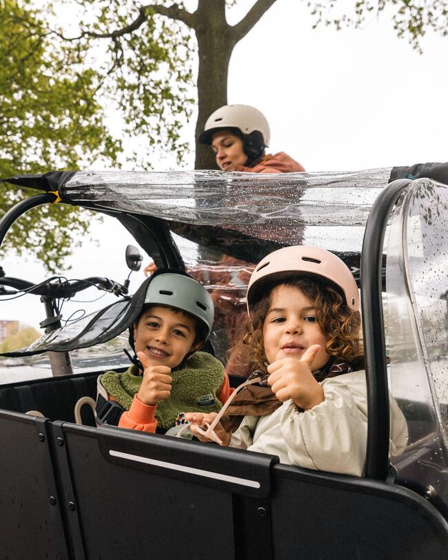 vélo cargo decathlon transport enfant