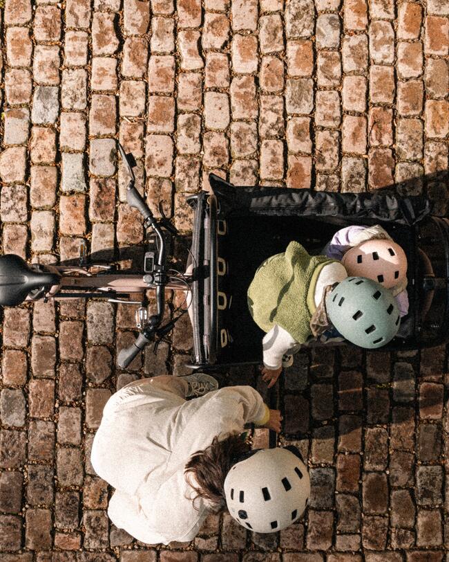 vélo cargo decathlon transport enfant