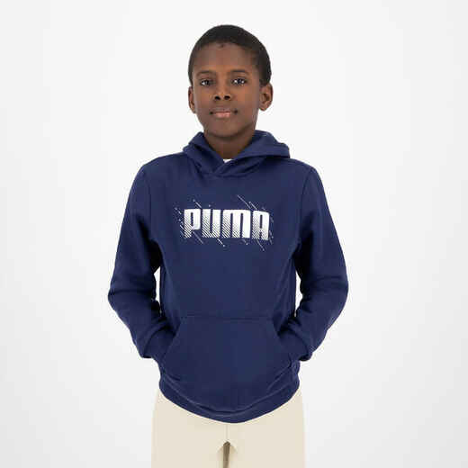 
      Puma Kapuzenpullover Kinder - blau mit Print
  