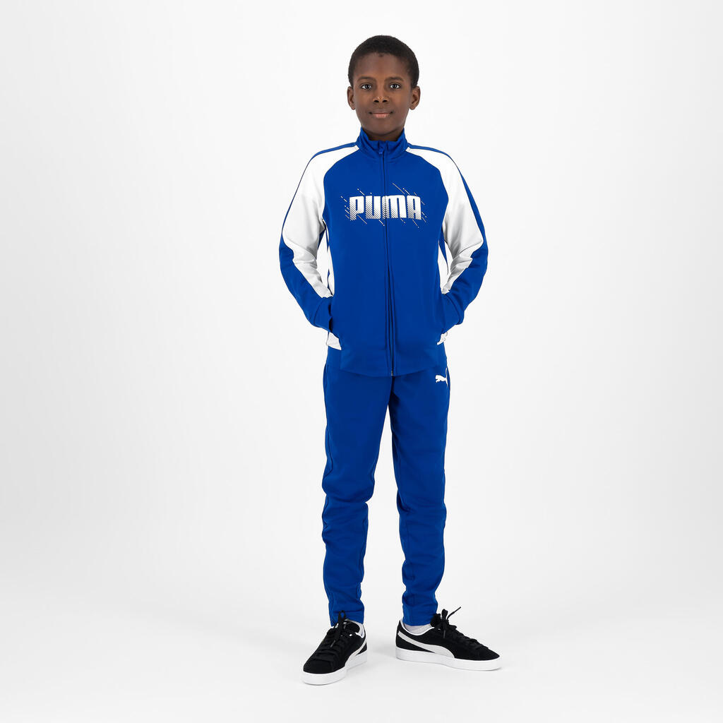 Kids' Tracksuit - Blue/White