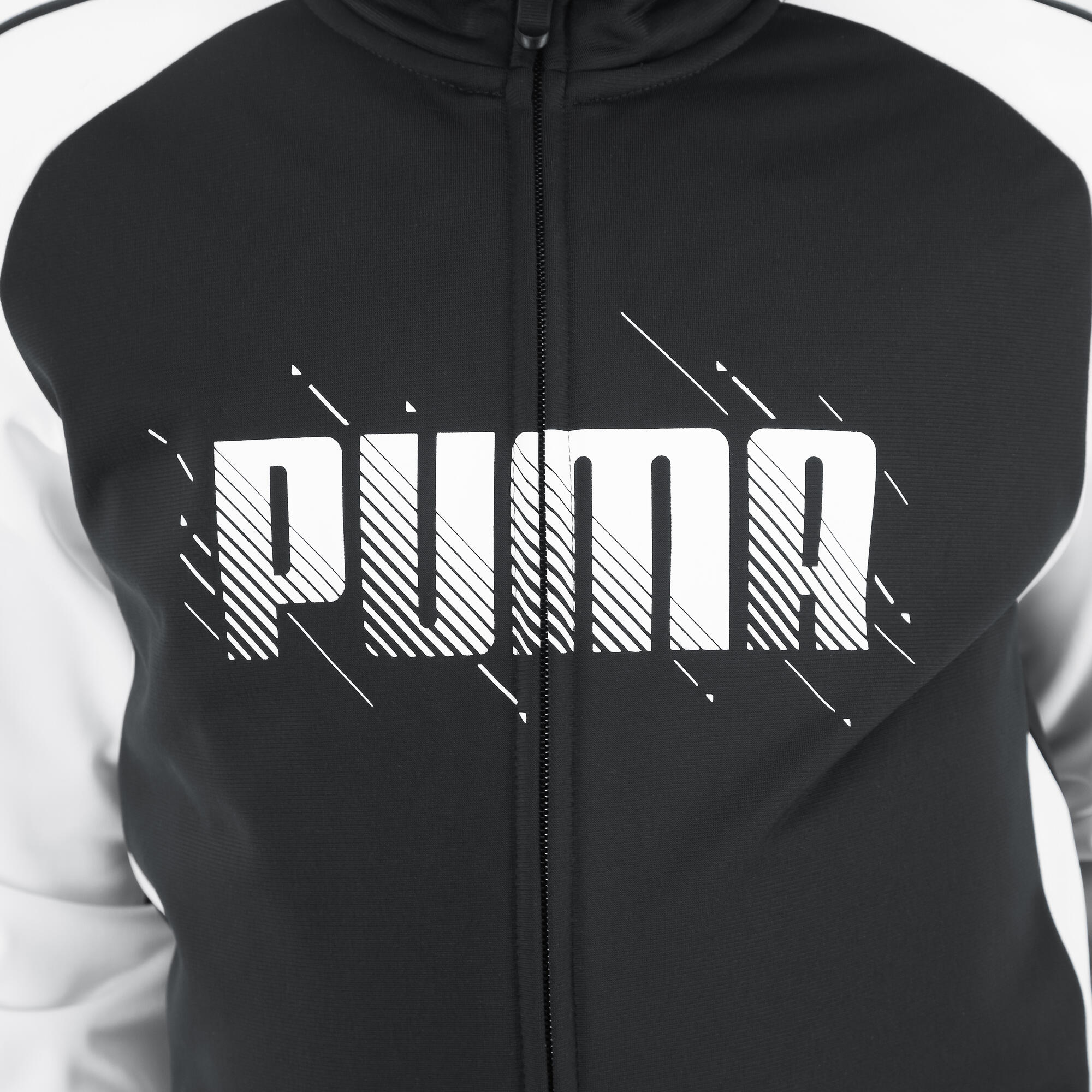 Ensemble survêtement Puma enfant - noir et blanc 5/5