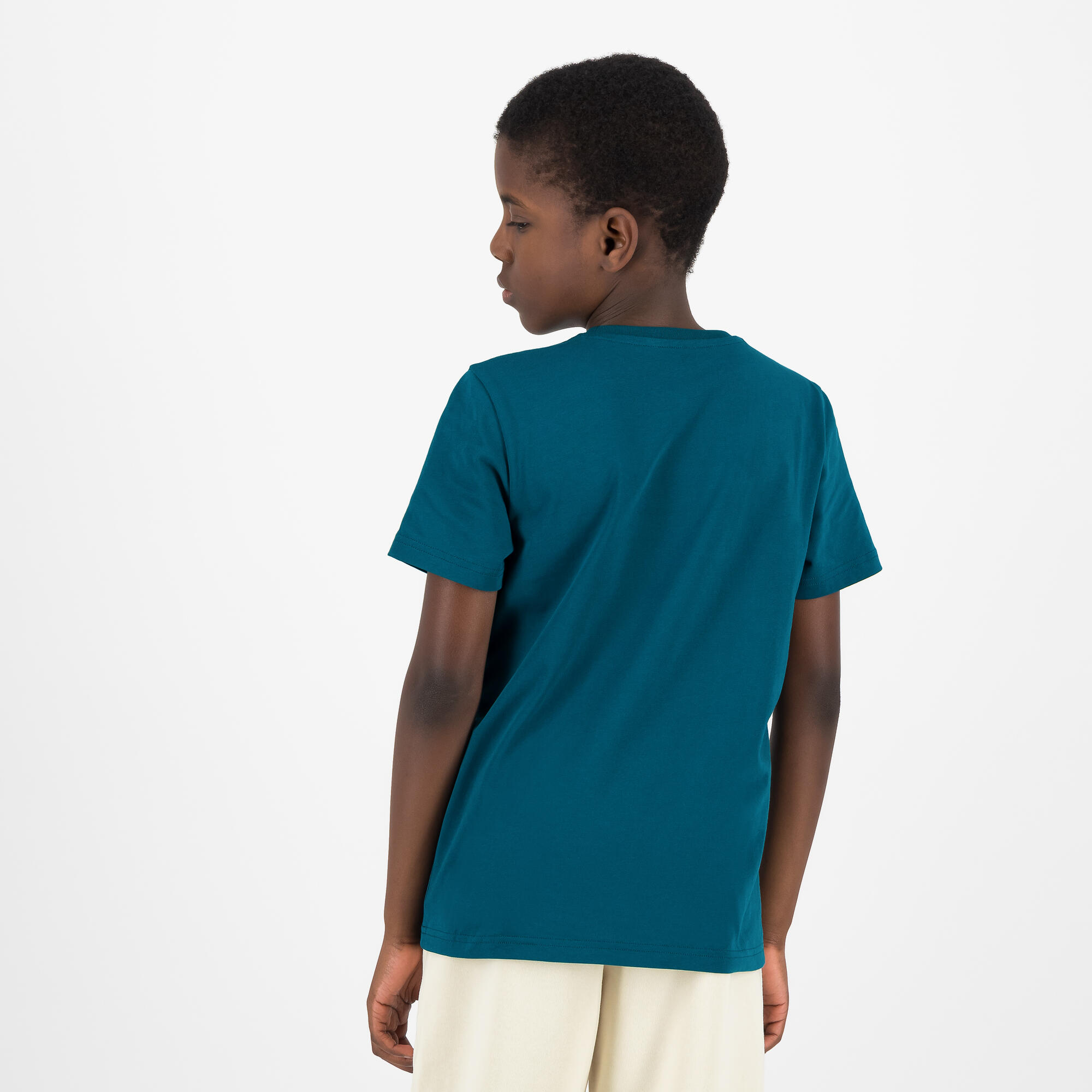 T-shirt imprimé Puma enfant - vert 4/4