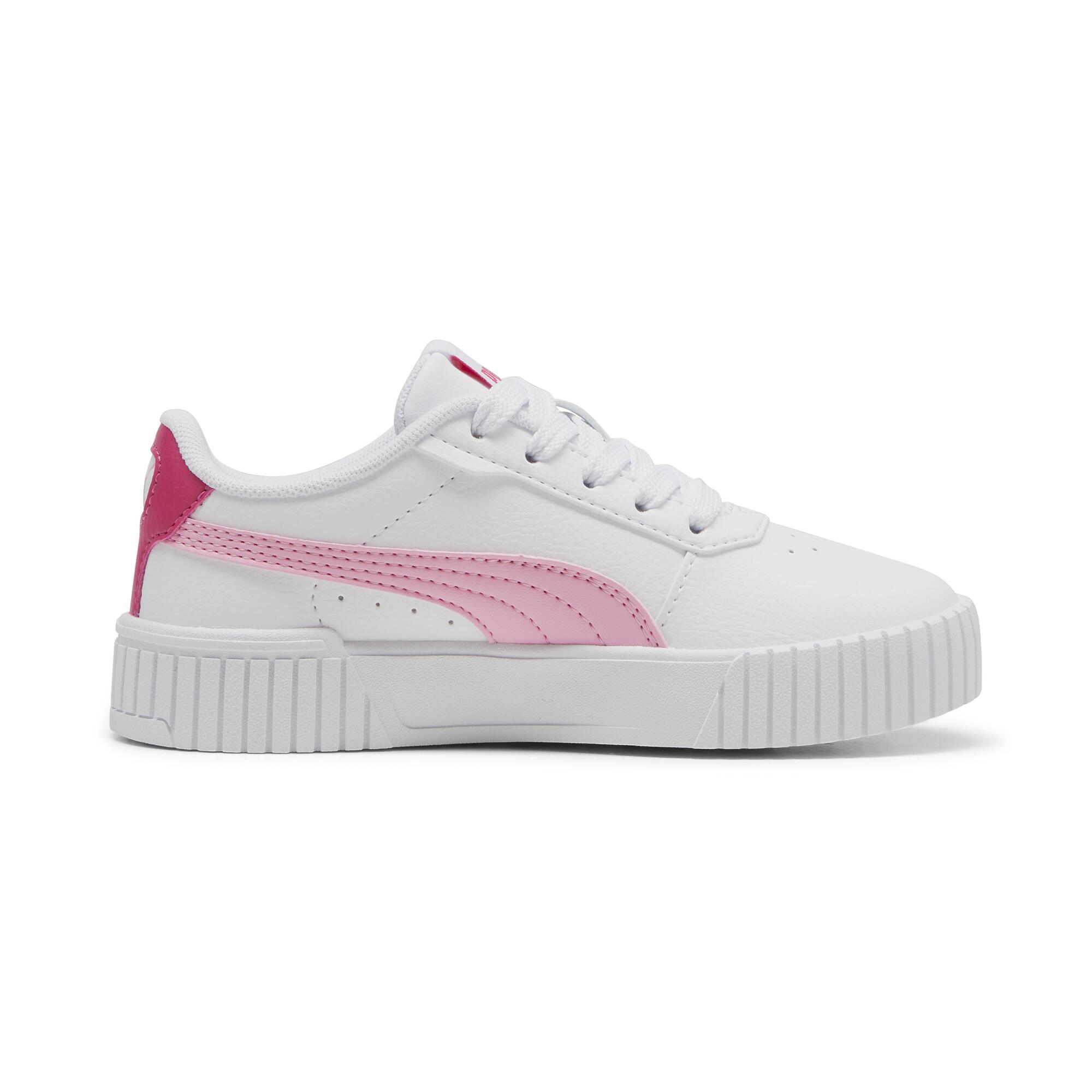 Chaussure Puma CARINA enfant - blanc et rose 5/6