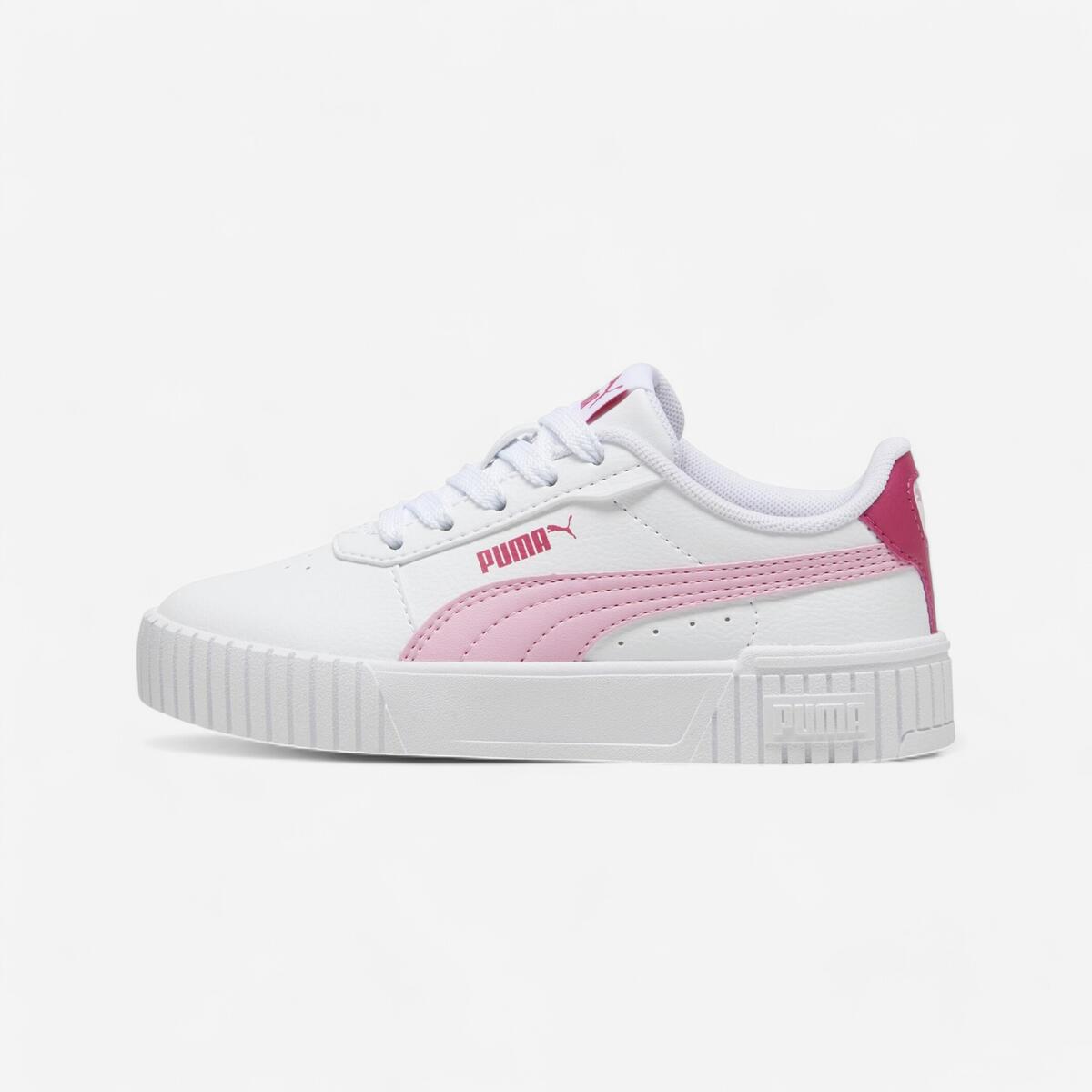 Chaussure Puma CARINA enfant - blanc et rose