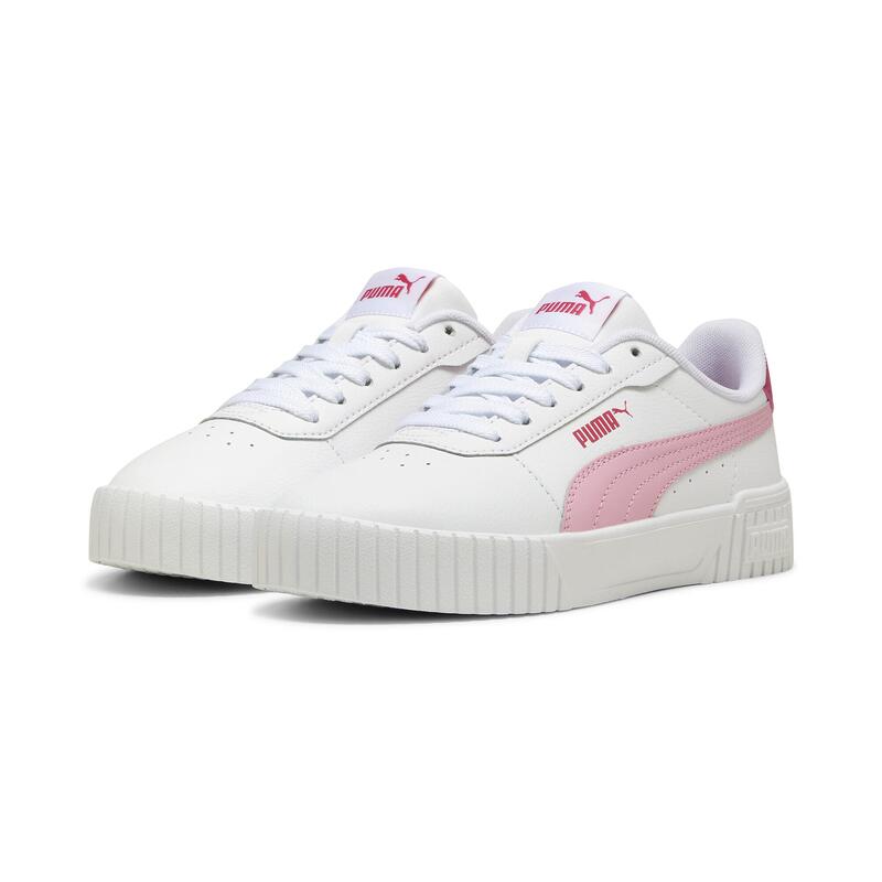 Chaussure Puma CARINA junior - blanc et rose