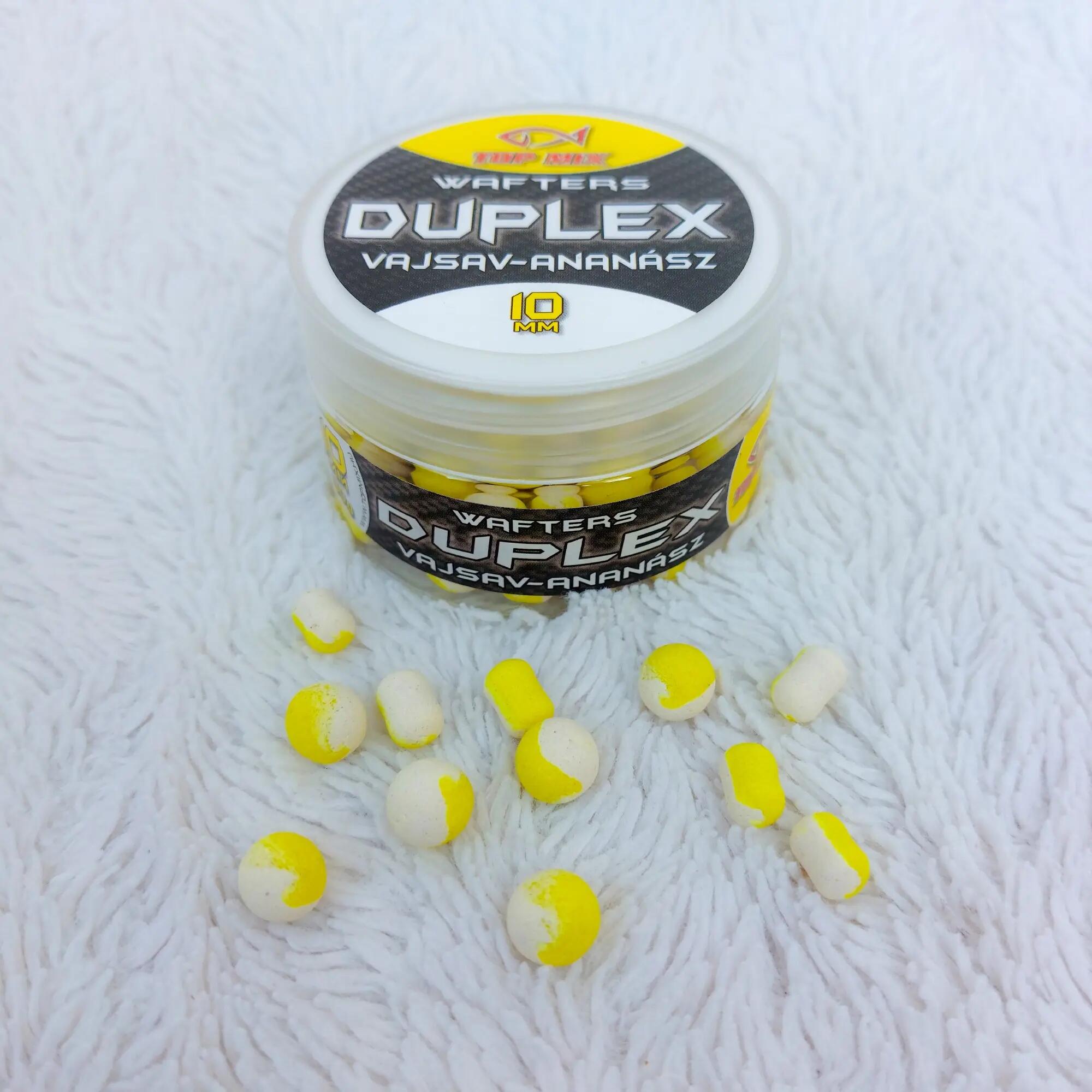 Oldódó csali TOPMIX Duplex waft, vajsav-ananász 10mm, 30 g 1/1