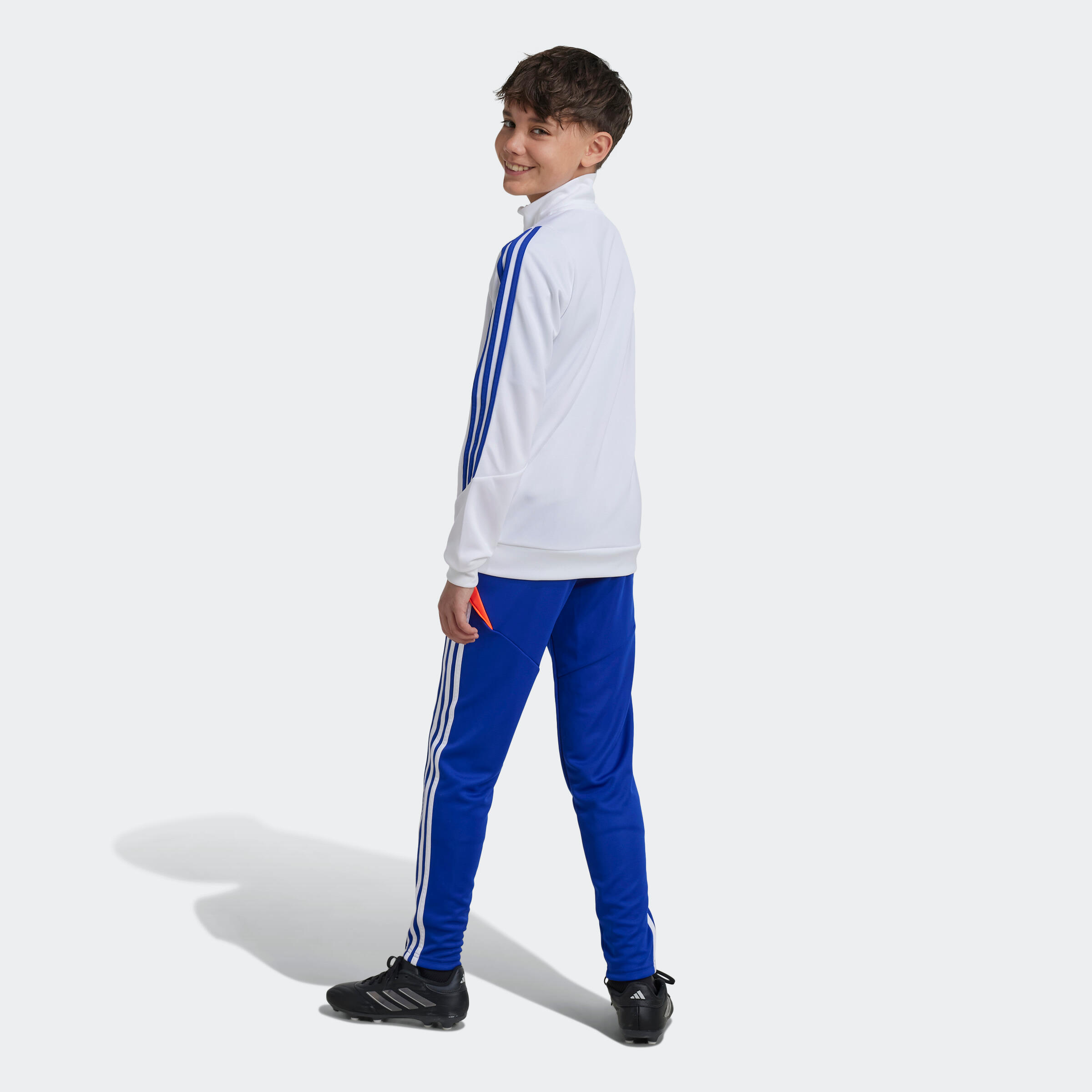 Kinder Fußball Trainingshose - ADIDAS Tiro 24 blau 7/8